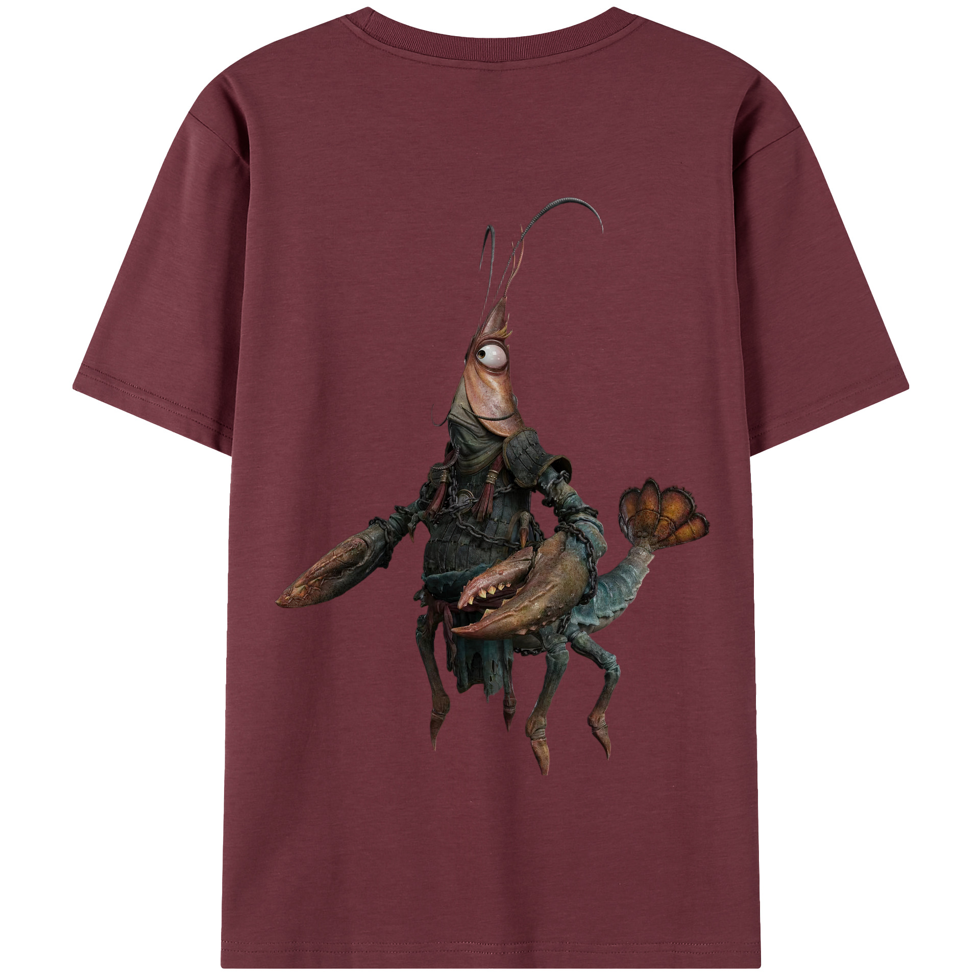 （画像用） Ne Zha 2 ナタ 魔童の大暴れ 綿100％半袖Tシャツ（背面プリント）